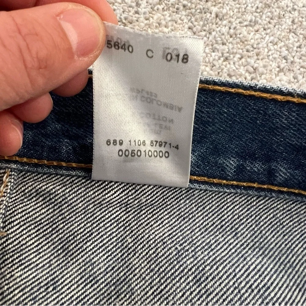 Levi Levi’s Men 34x31 Blue Denim Jeans 501 XX VTG Vintage Cotton Button Pants,